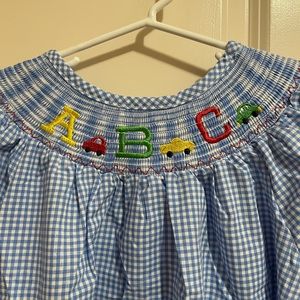 Child’s size 7 smocked dress